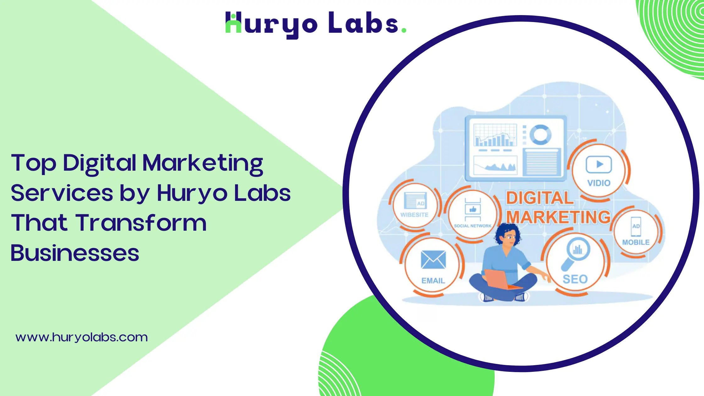 Top Digital Marketing Services by Huryo Labs That Transform Businesses